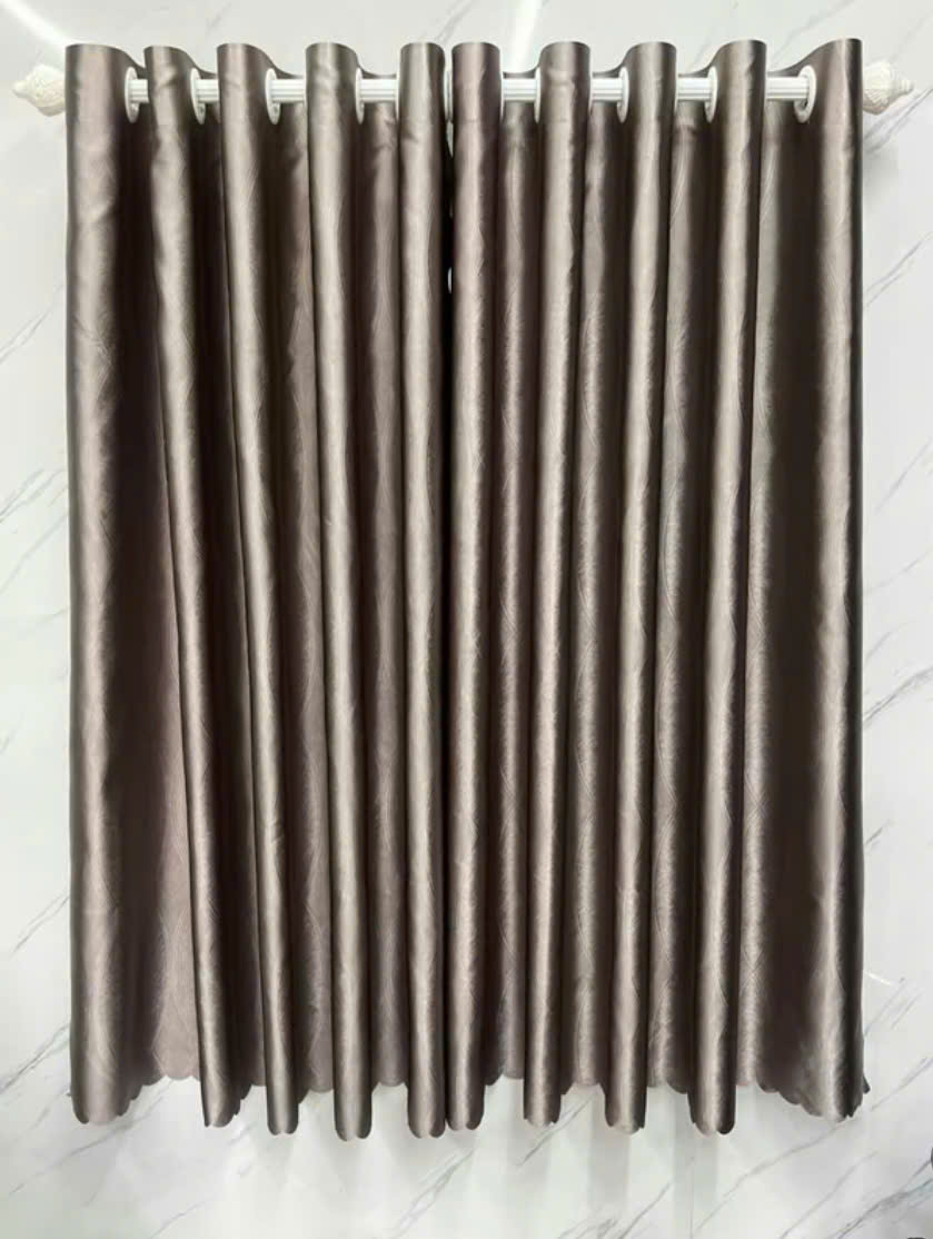 Rèm Màu Xám Hồng - Ảnh 3