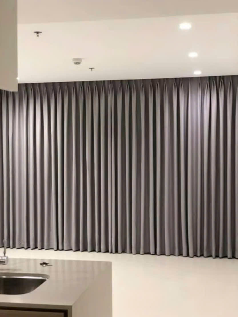 Rèm Màu Xám Hồng - Ảnh 2