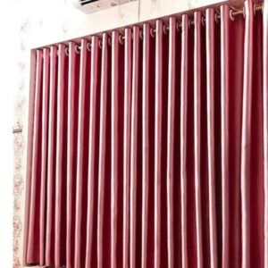 Rèm Màu Hồng Đào